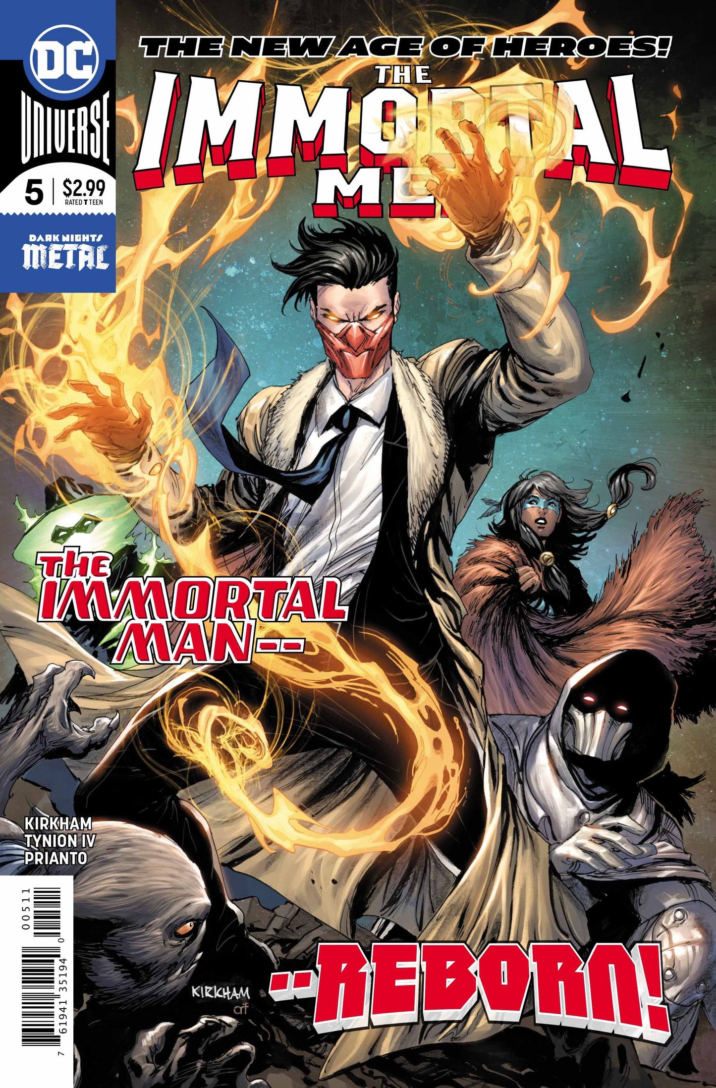 DC Comics COMIC BOOK The Immortal Men #5 (VF/NM)