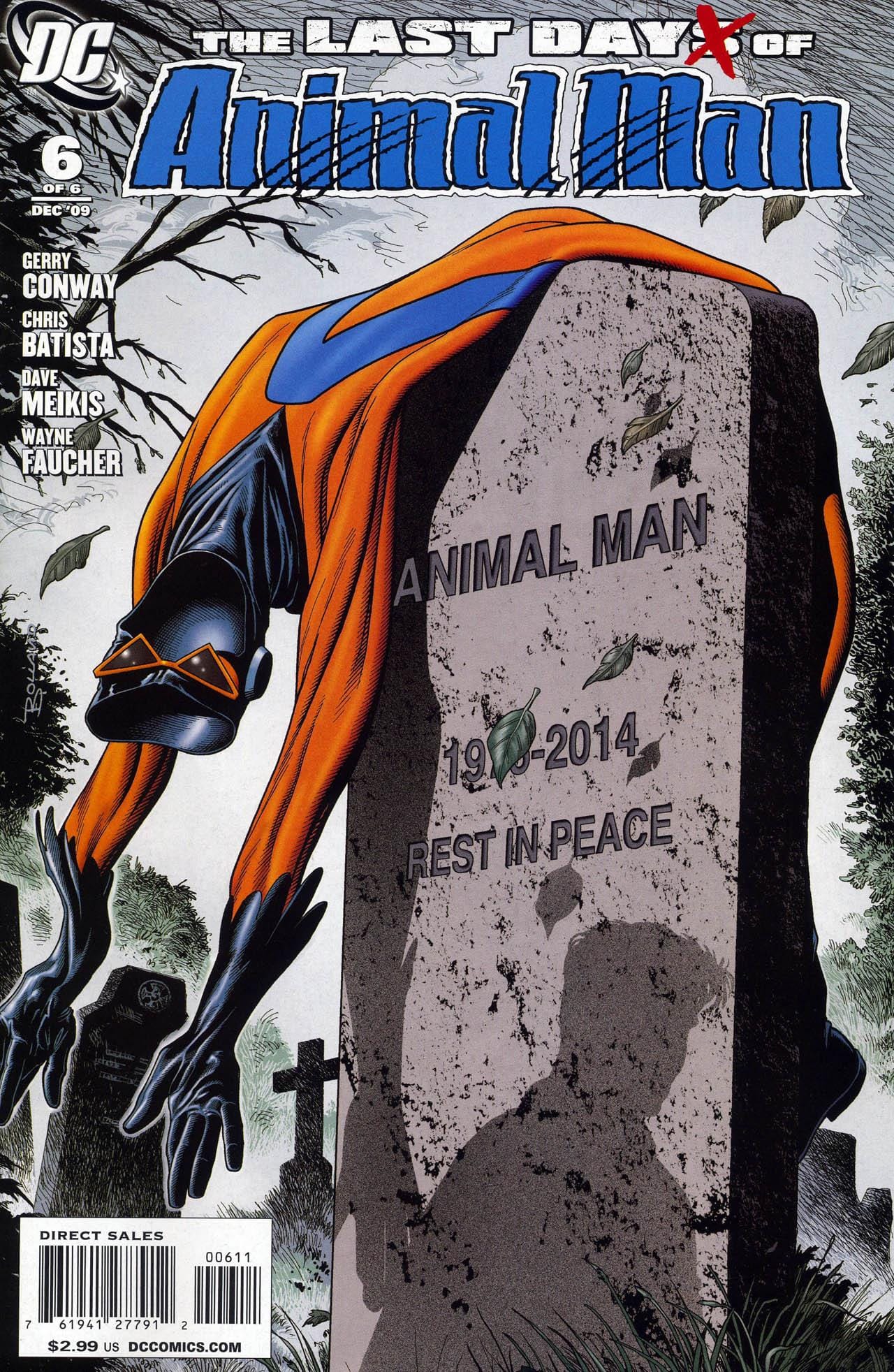 DC Comics COMIC BOOK The Last Days of Animal Man #6 - CVR A (FN)