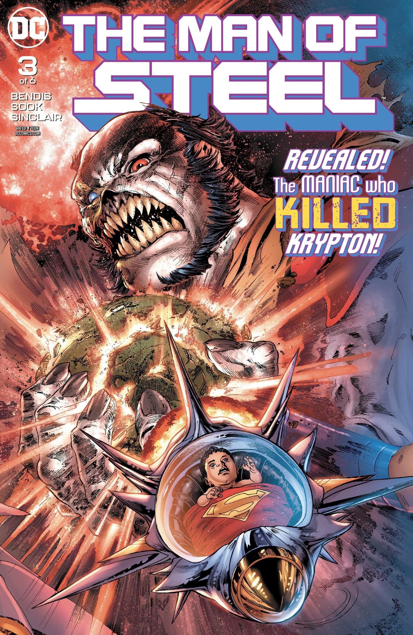 DC Comics COMIC BOOK The Man of Steel #3 (VF/NM)