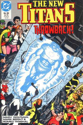 DC Comics COMIC BOOK The New Titans #56 (VF)
