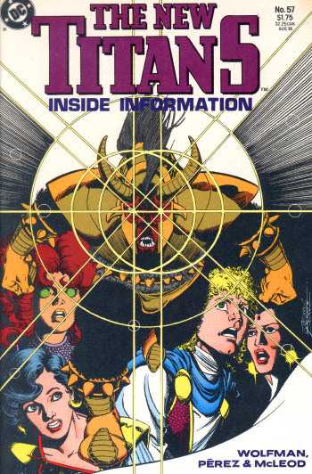 DC Comics COMIC BOOK The New Titans #57 (VF)