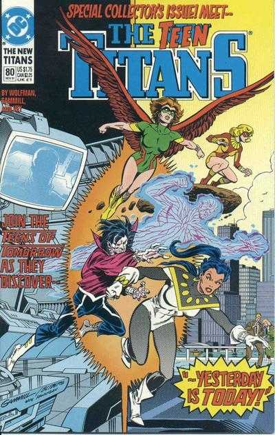 DC Comics COMIC BOOK The New Titans #80 (VF)