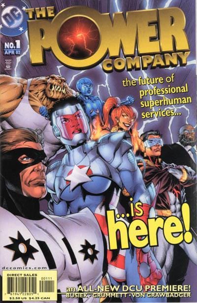 DC Comics COMIC BOOK The Power Company #1 (VF/NM)