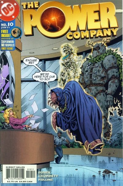 DC Comics COMIC BOOK The Power Company #10 (VF/NM)