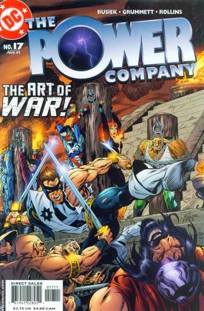 DC Comics COMIC BOOK The Power Company #17 (FN/VF)
