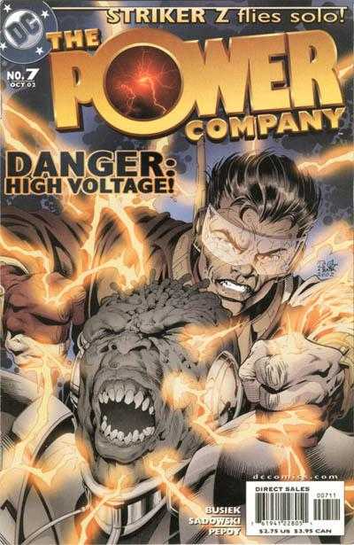 DC Comics COMIC BOOK The Power Company #7 (FN/VF)
