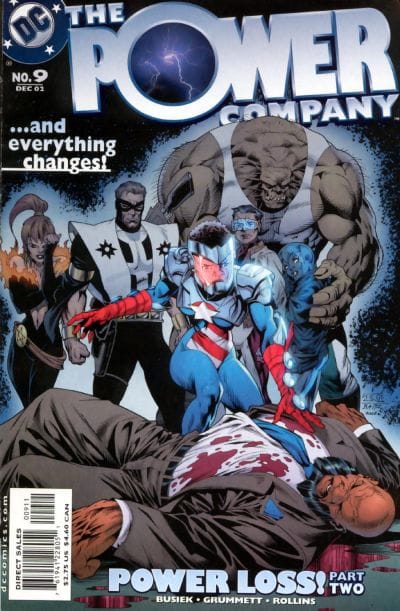 DC Comics COMIC BOOK The Power Company #9 (VF/NM)