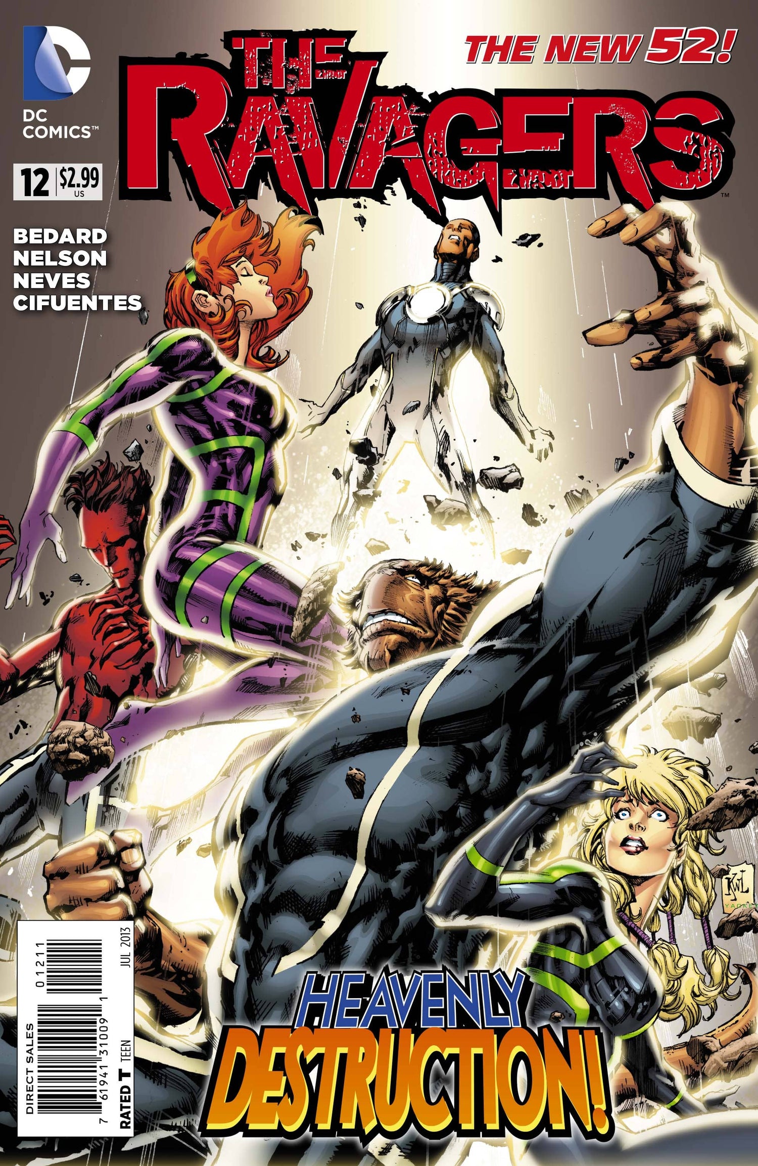 DC Comics COMIC BOOK The Ravagers #12 (VF/NM)