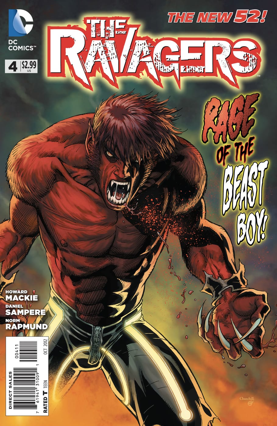DC Comics COMIC BOOK The Ravagers #4 (VF/NM)