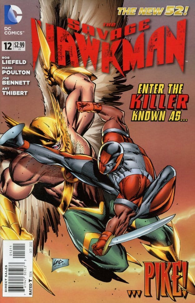 DC Comics COMIC BOOK The Savage Hawkman #12 (VF/NM)