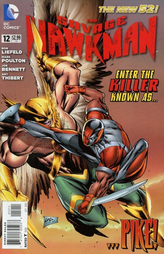 DC Comics COMIC BOOK The Savage Hawkman #12 (VF/NM)