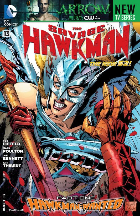 DC Comics COMIC BOOK The Savage Hawkman #13 (VF/NM)