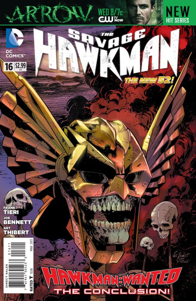 DC Comics COMIC BOOK The Savage Hawkman #16 (VF/NM)