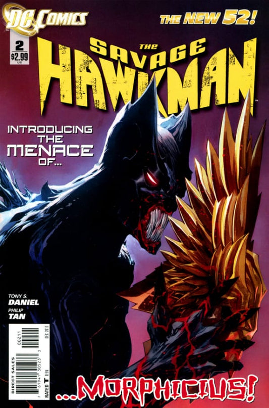 DC Comics COMIC BOOK The Savage Hawkman #2 (VF/NM)