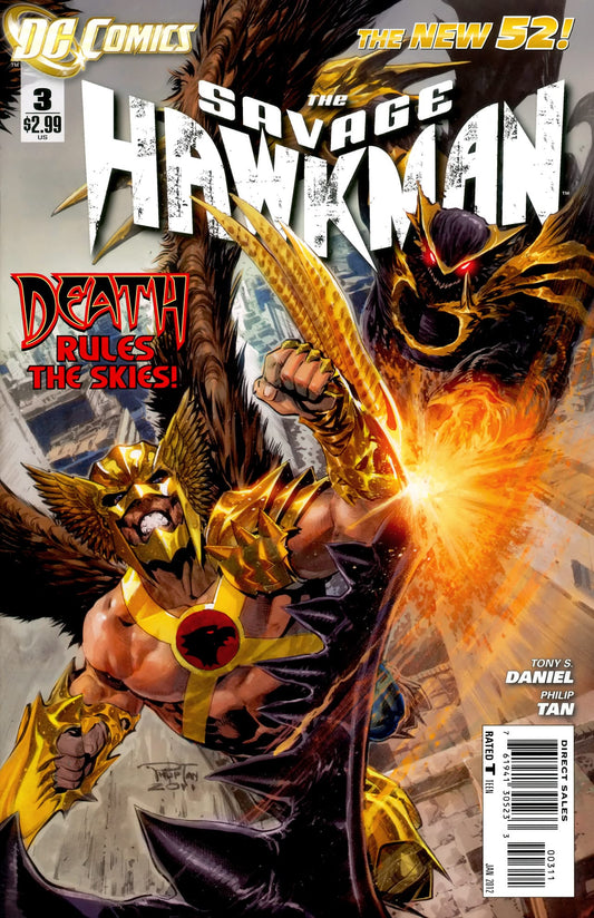 DC Comics COMIC BOOK The Savage Hawkman #3 (VF/NM)
