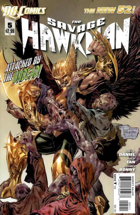 DC Comics COMIC BOOK The Savage Hawkman #5 (VF/NM)