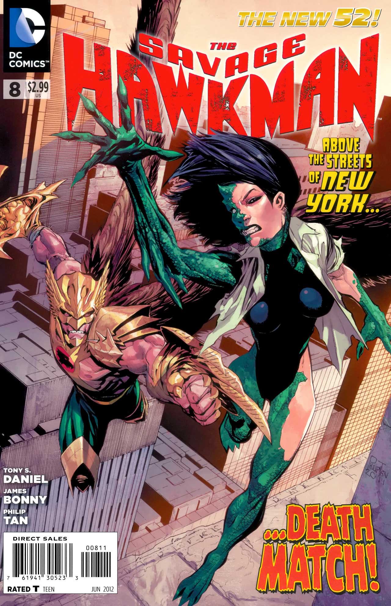 DC Comics COMIC BOOK The Savage Hawkman #8 (VF/NM)