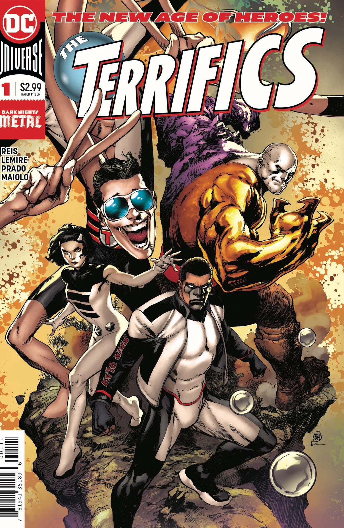 DC Comics COMIC BOOK The Terrifics #1 - CVR A (FN)