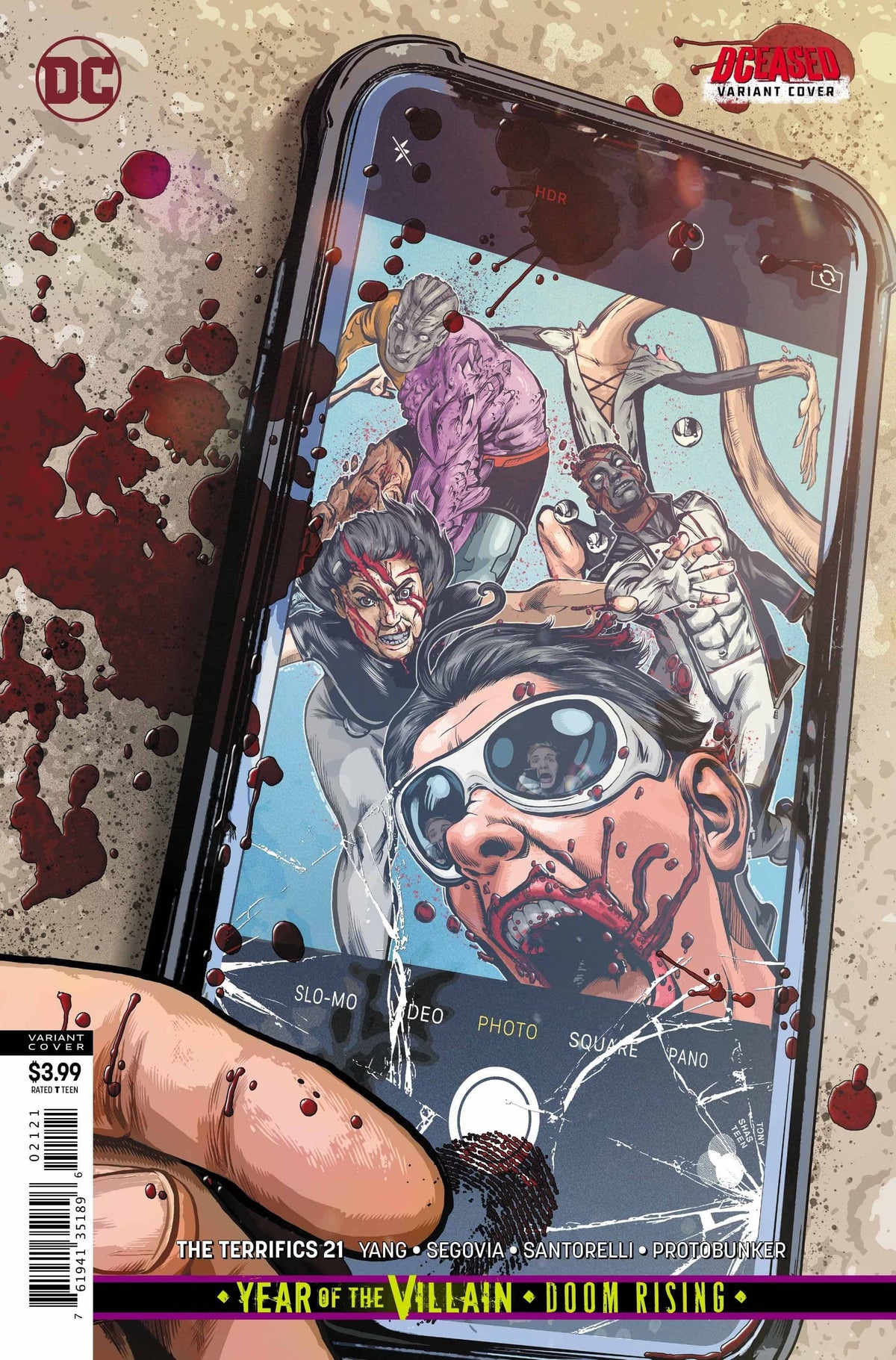 DC Comics COMIC BOOK The Terrifics #21 - CVR B (FN)