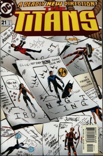 DC Comics COMIC BOOK The Titans #21 - CVR A (VF)