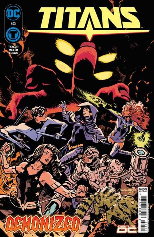DC Comics COMIC BOOK Titans #10 Cover A Chris Samnee