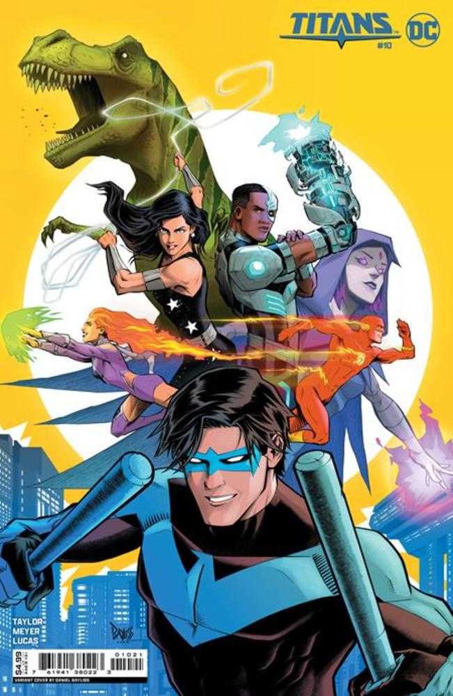 DC Comics COMIC BOOK Titans #10 Cover C Daniel Bayliss Card Stock Variant