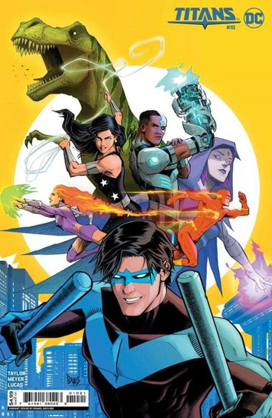 DC Comics COMIC BOOK Titans #10 Cover C Daniel Bayliss Card Stock Variant