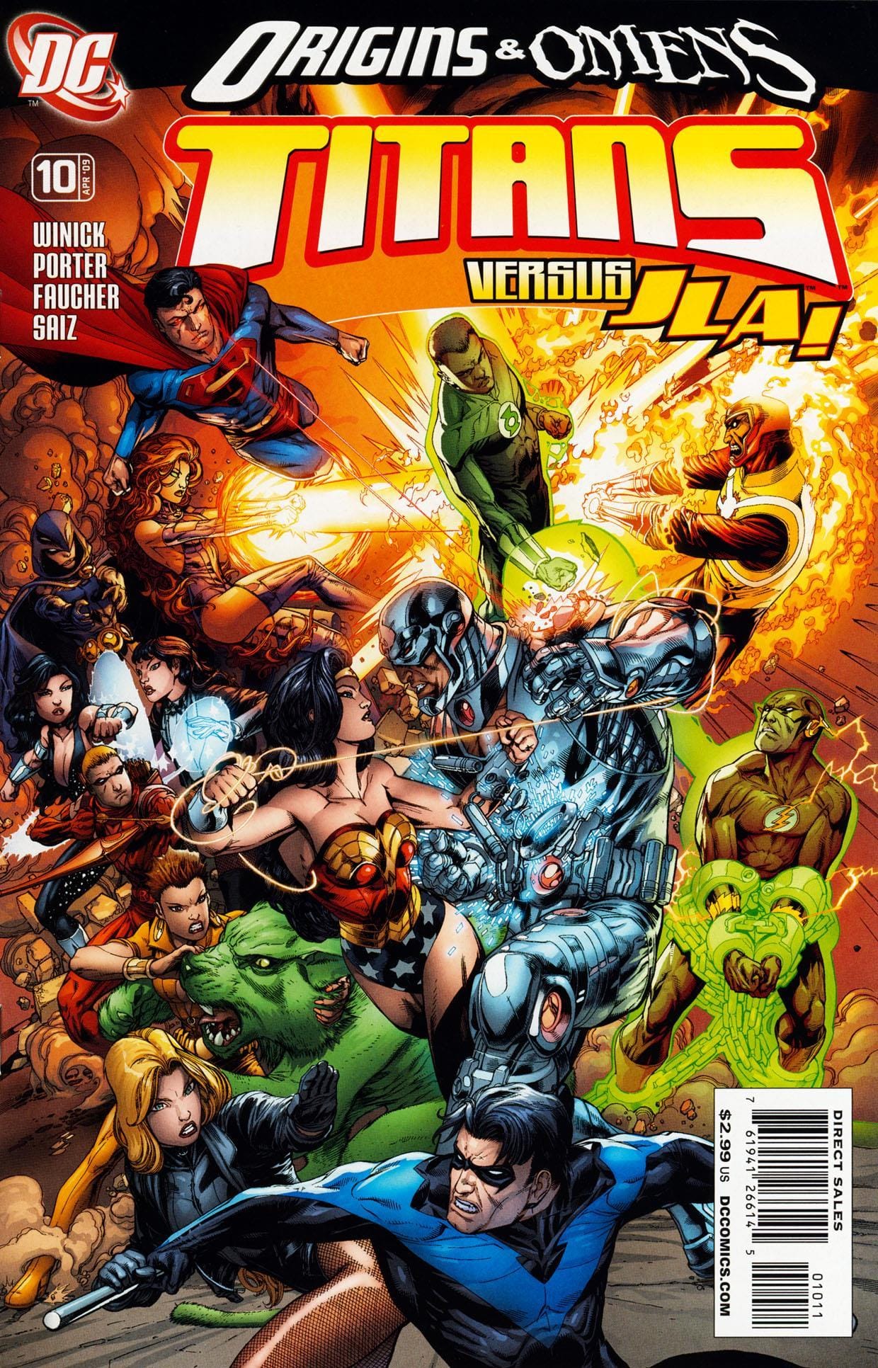 DC Comics COMIC BOOK Titans #10 (VF/NM)