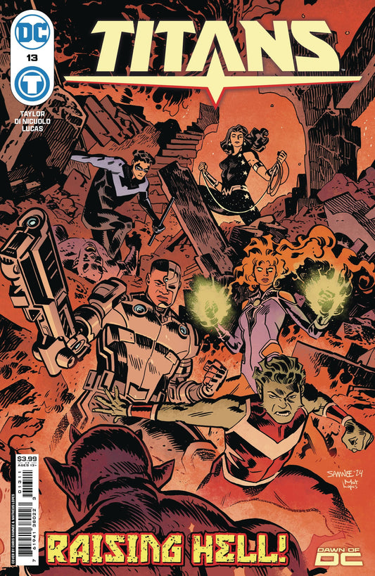 DC COMICS COMIC BOOK TITANS #13 CVR A CHRIS SAMNEE
