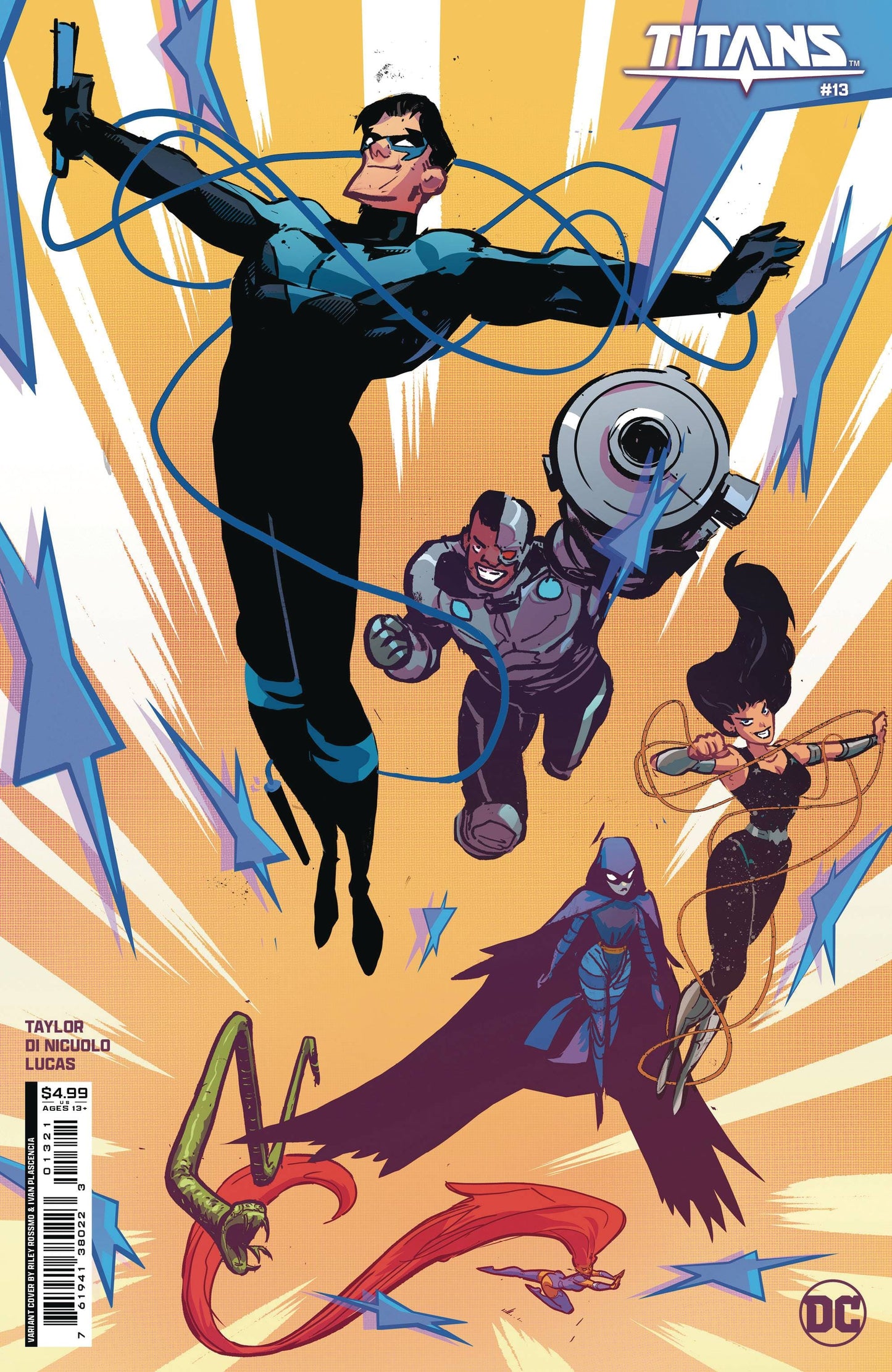 DC COMICS COMIC BOOK TITANS #13 CVR C RILEY ROSSMO CSV