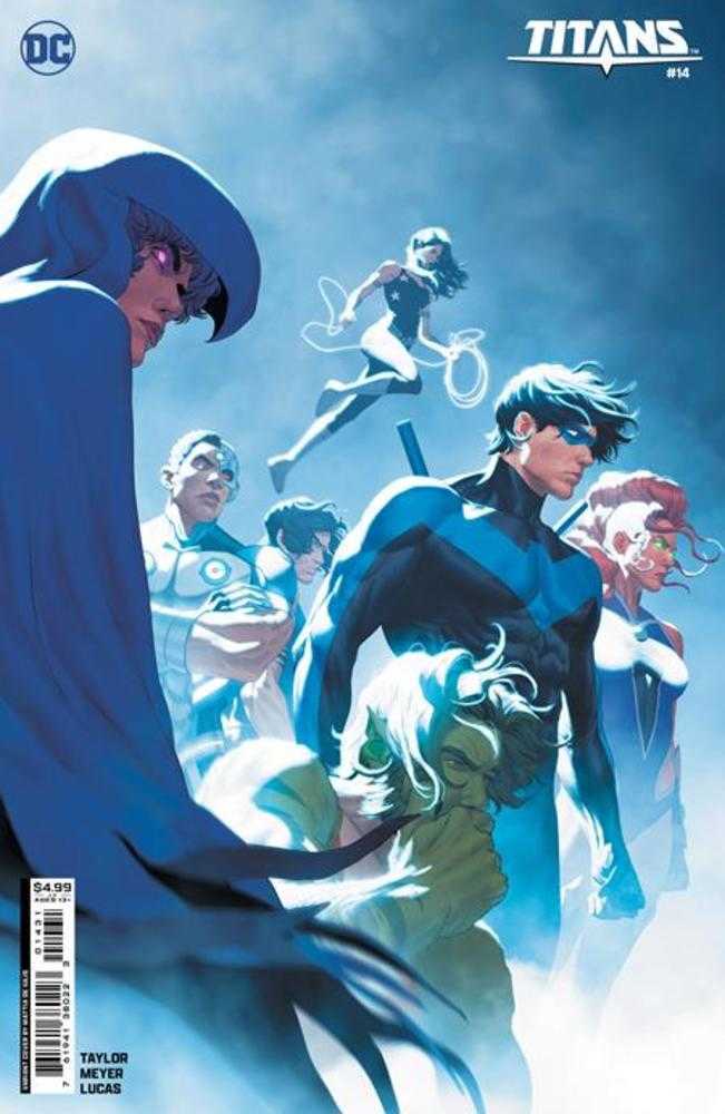 DC Comics COMIC BOOK Titans #14 Cover C Mattia De Iulis Card Stock Variant