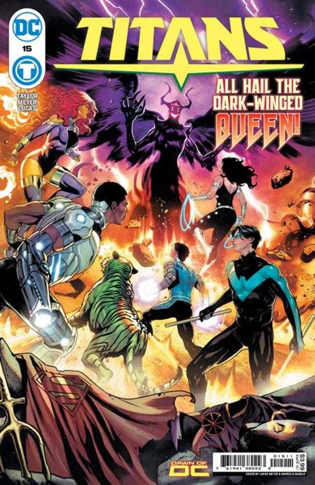 DC Comics COMIC BOOK Titans #15 Cover A Lucas Meyer