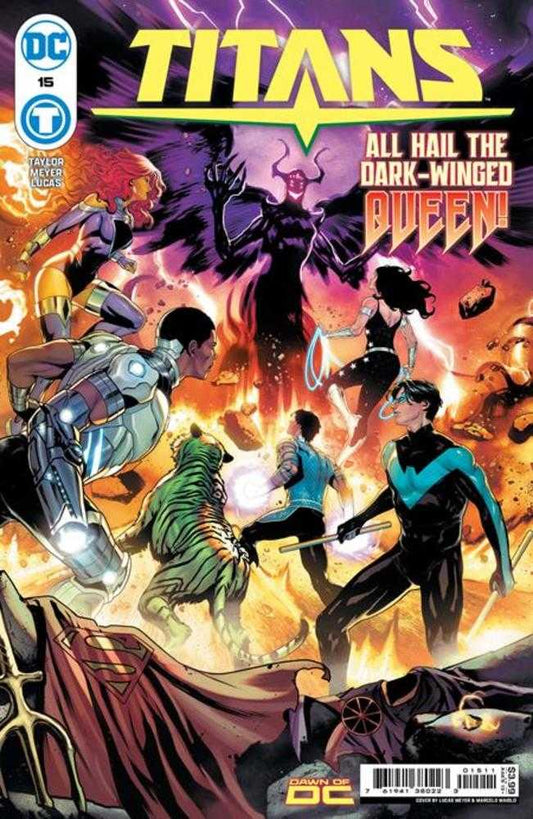 DC Comics COMIC BOOK Titans #15 Cover A Lucas Meyer