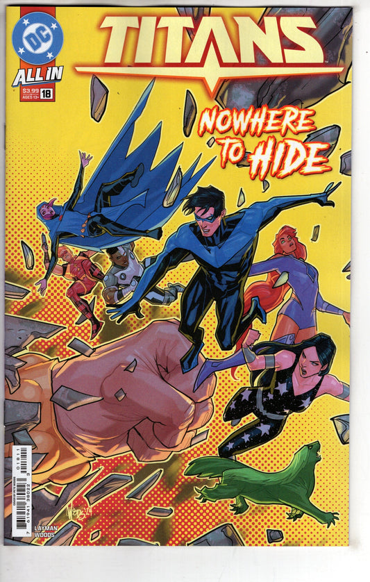 DC Comics COMIC BOOK Titans #18 Cover A  Comic Book