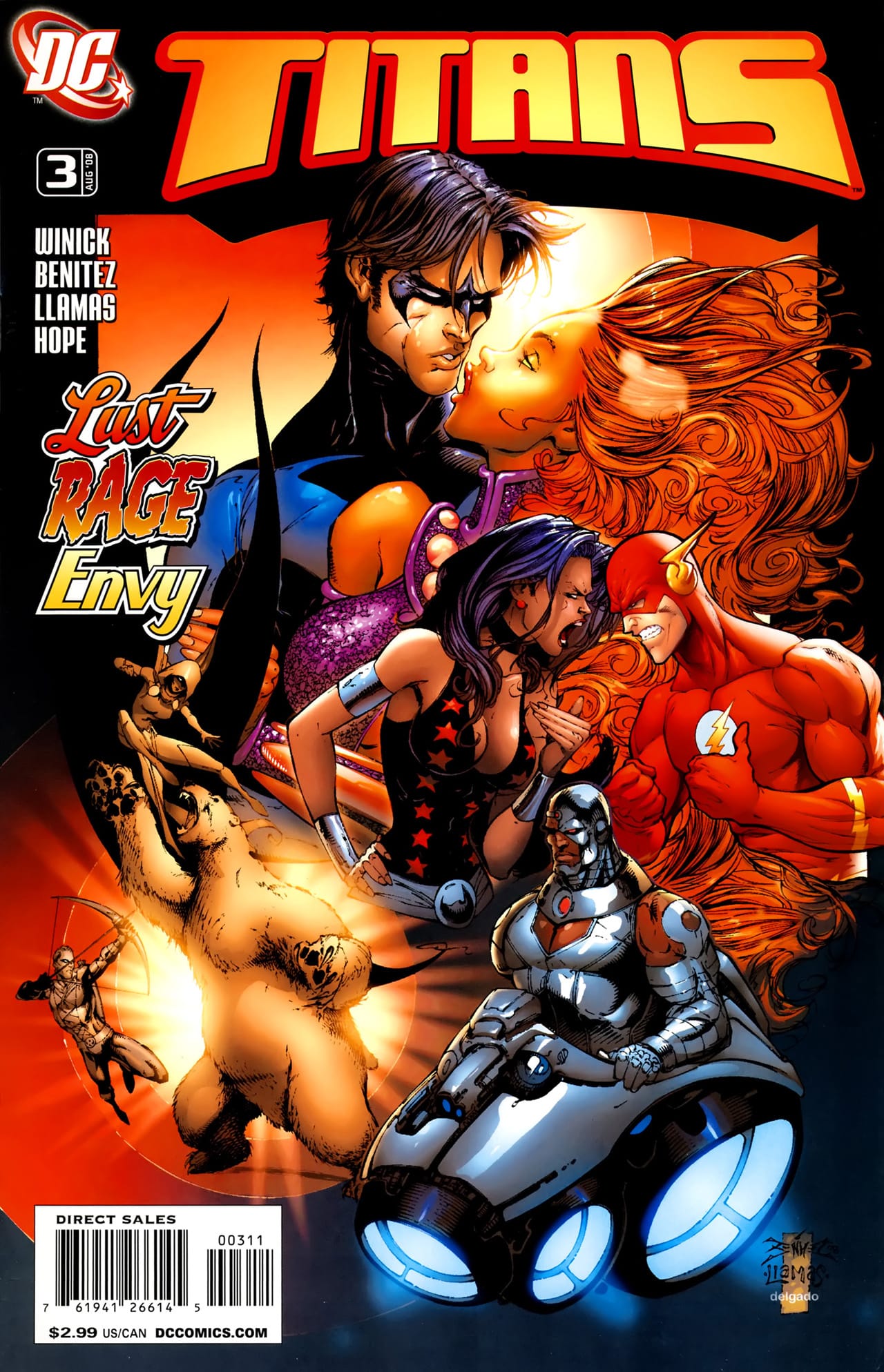 DC Comics COMIC BOOK Titans #3 (VF/NM)