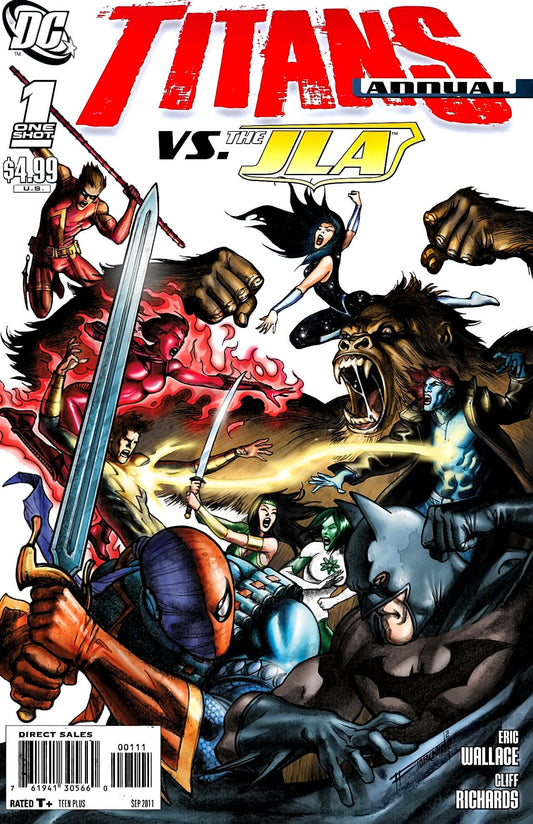 DC Comics COMIC BOOK Titans Annual #1 (VF/NM)