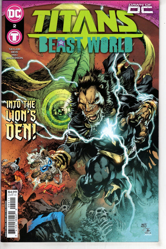 DC Comics COMIC BOOK Titans Beast World #2 (Of 6) Cover A Ivan Reis & Danny Miki