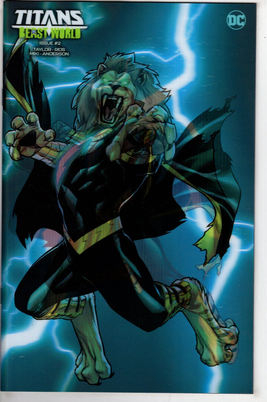 DC Comics COMIC BOOK Titans Beast World #2 (Of 6) Cover D Clayton Henry Lenticular Variant (Item May Be Allocated)