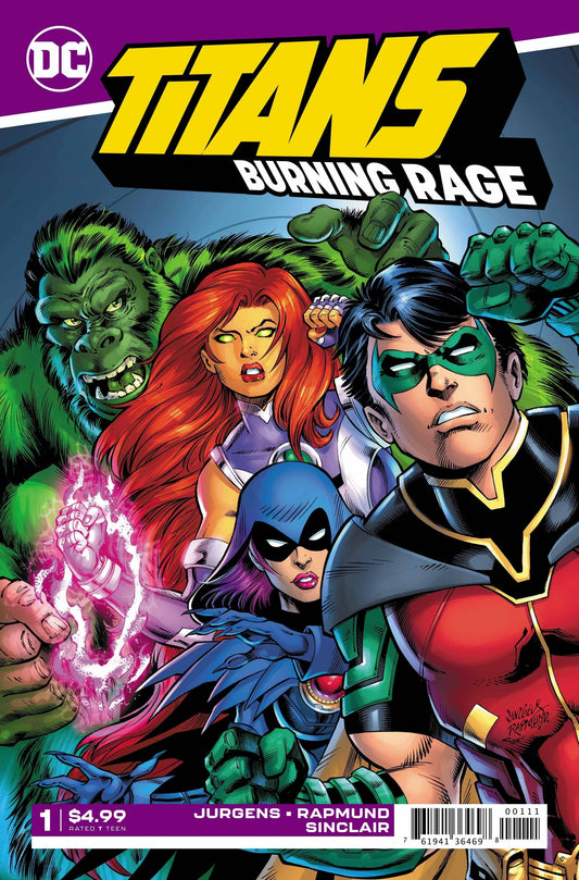 DC Comics COMIC BOOK Titans: Burning Rage #1 - CVR A (FN)