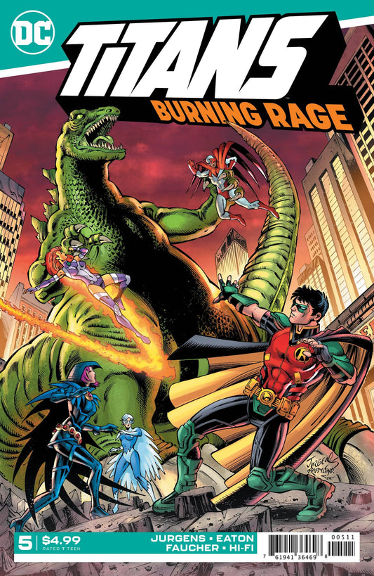 DC Comics COMIC BOOK Titans: Burning Rage #5 - CVR A (FN)