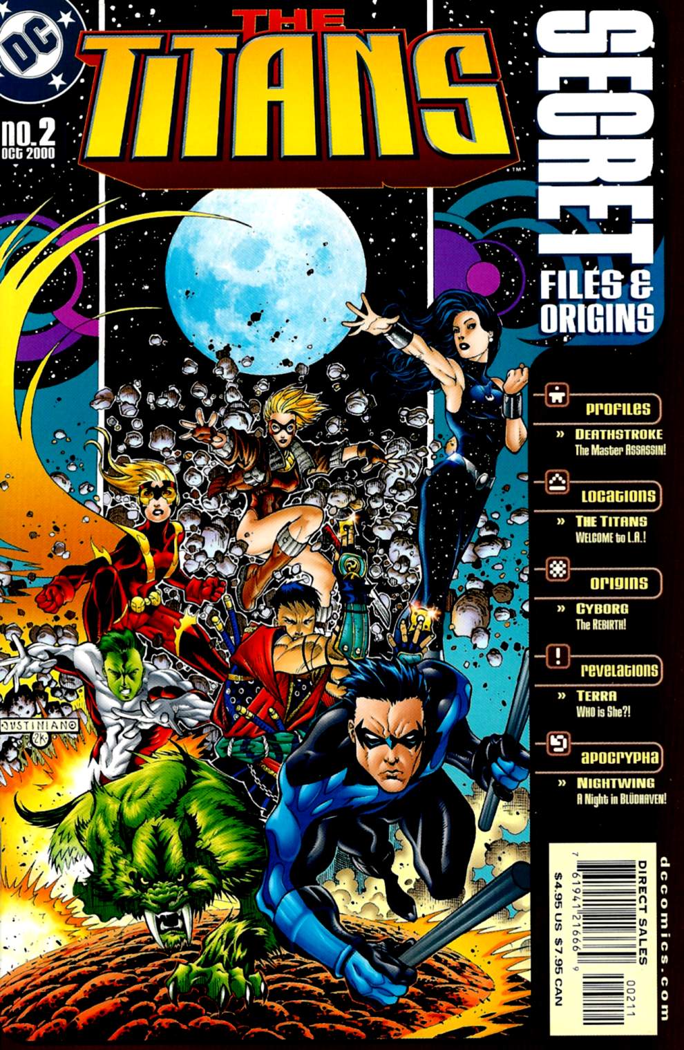 DC Comics COMIC BOOK Titans Secret Files #2 - CVR A (VF)