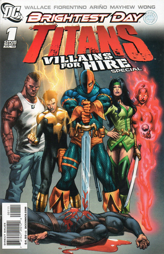 DC Comics COMIC BOOK Titans: Villains For Hire Special #1 (VF/NM)