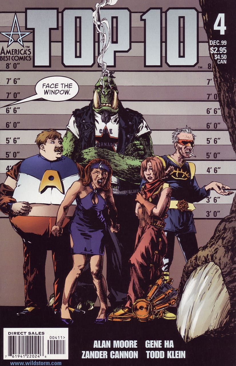 DC Comics COMIC BOOK Top 10 #4 (FN/VF)