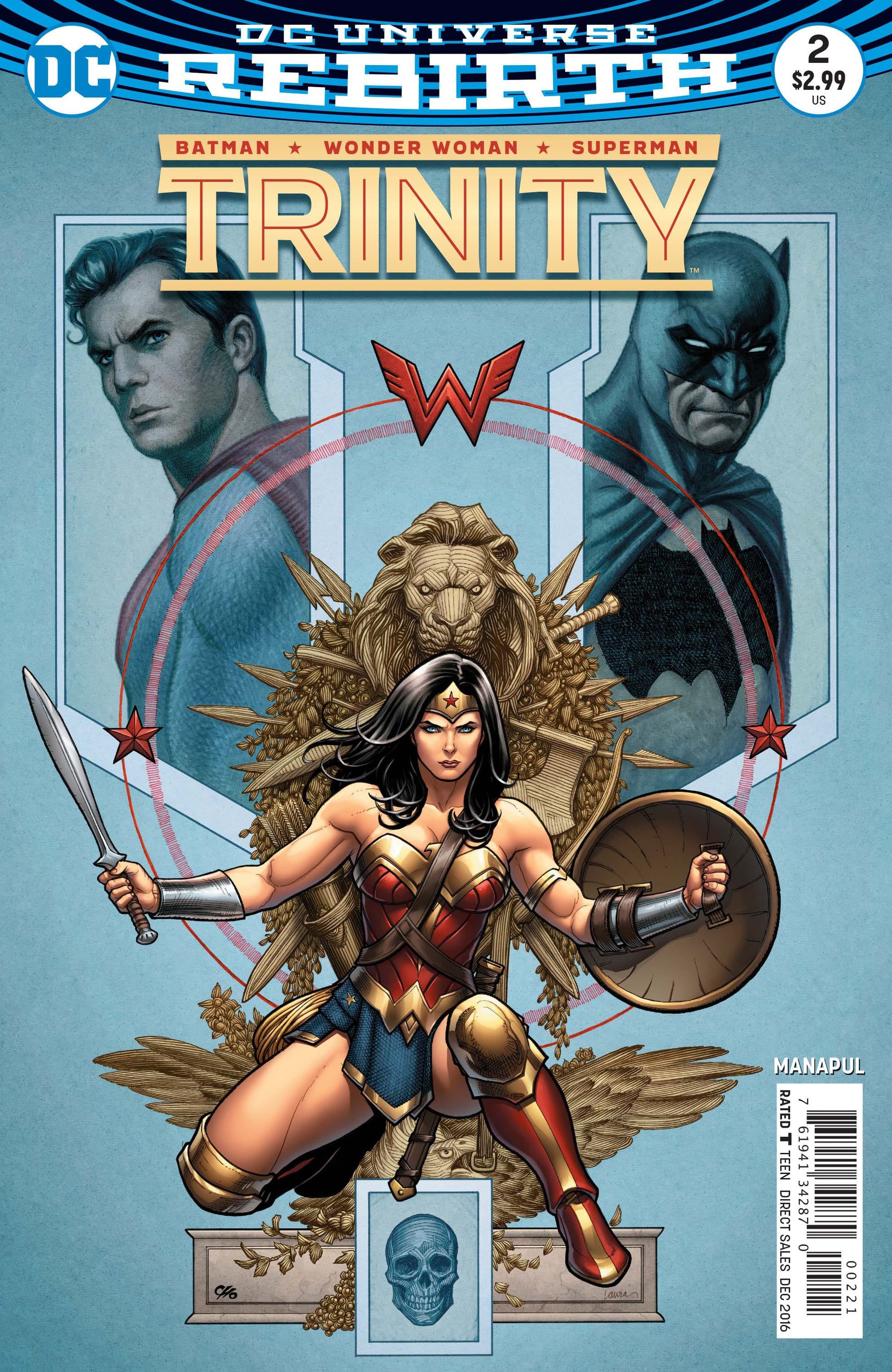 DC Comics COMIC BOOK Trinity #2 - CVR B (VF)