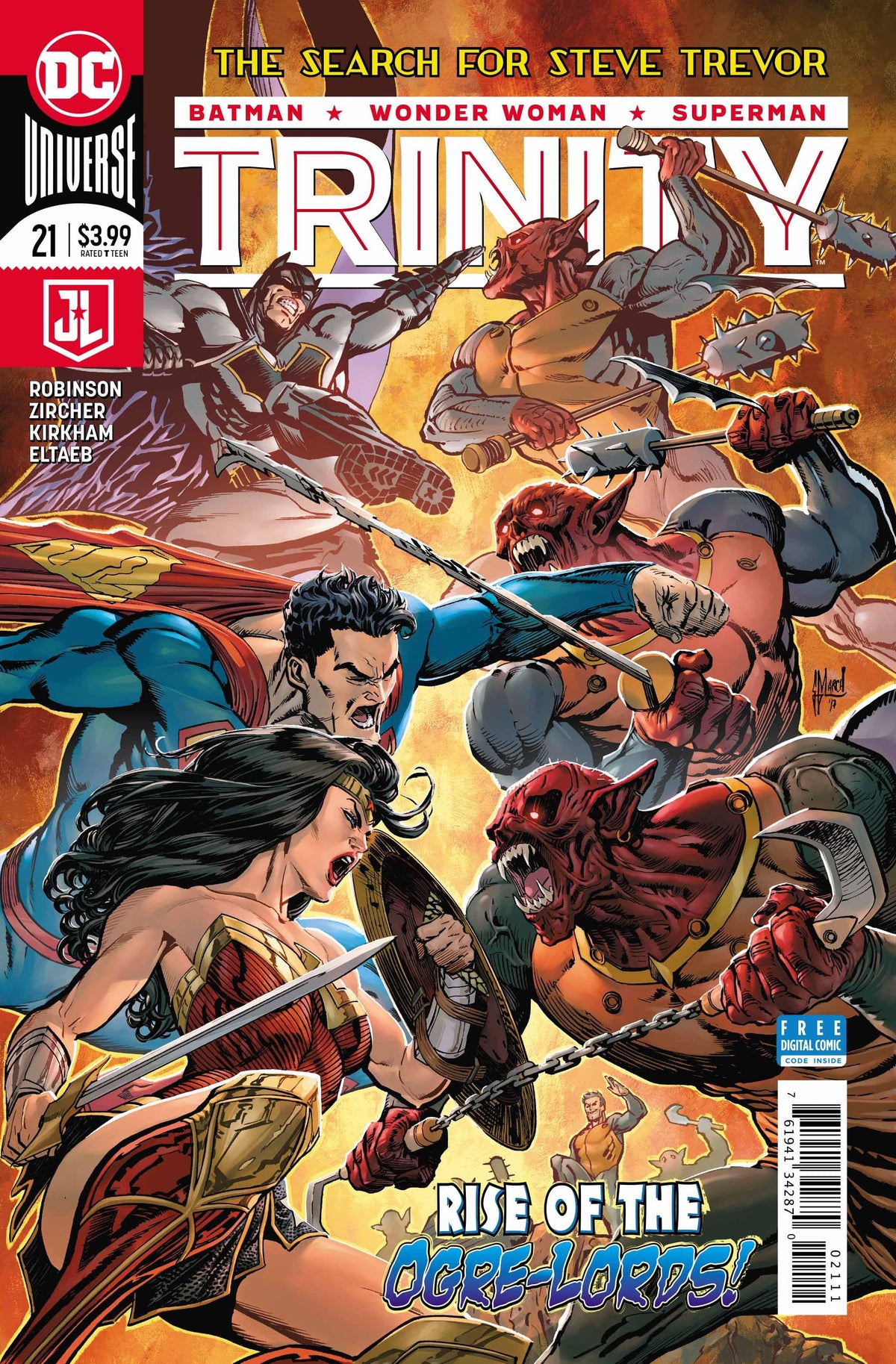 DC Comics COMIC BOOK Trinity #21 - CVR A (VF)