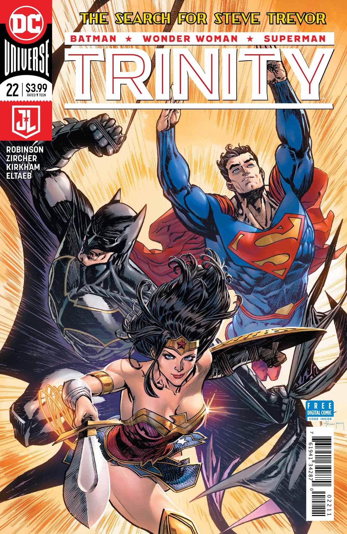 DC Comics COMIC BOOK Trinity #22 - CVR A (VF)