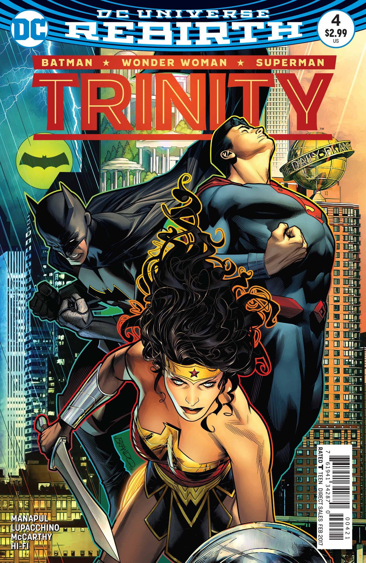 DC Comics COMIC BOOK Trinity #4 - CVR B (VF)