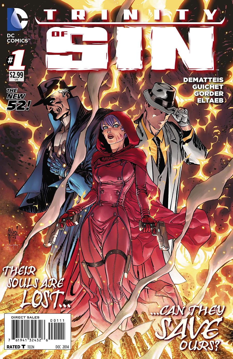 DC Comics COMIC BOOK Trinity of Sin #1 - CVR A (VF/NM)