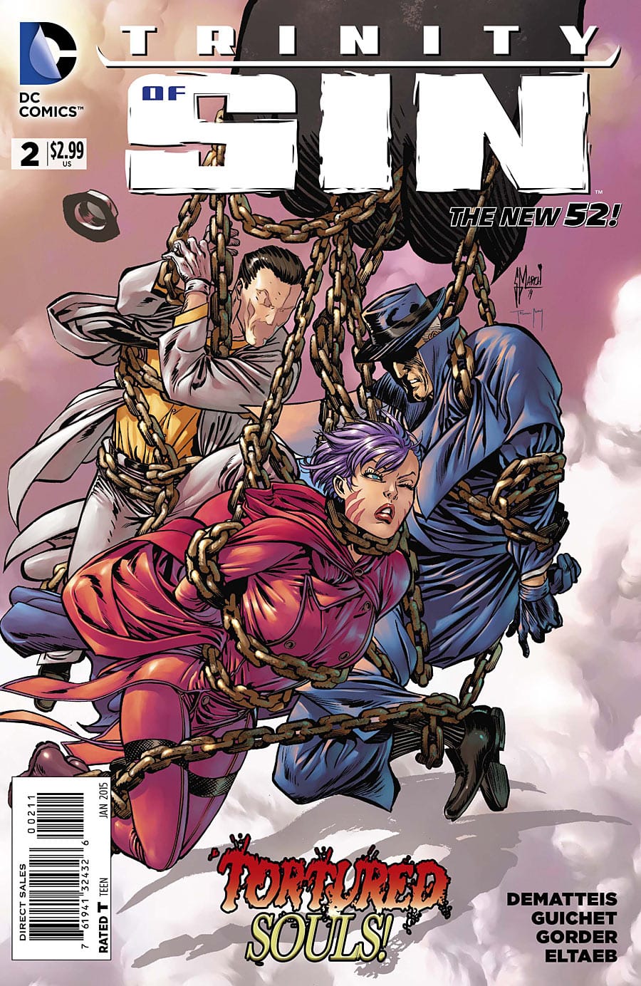 DC Comics COMIC BOOK Trinity of Sin #2 - CVR A (VF/NM)