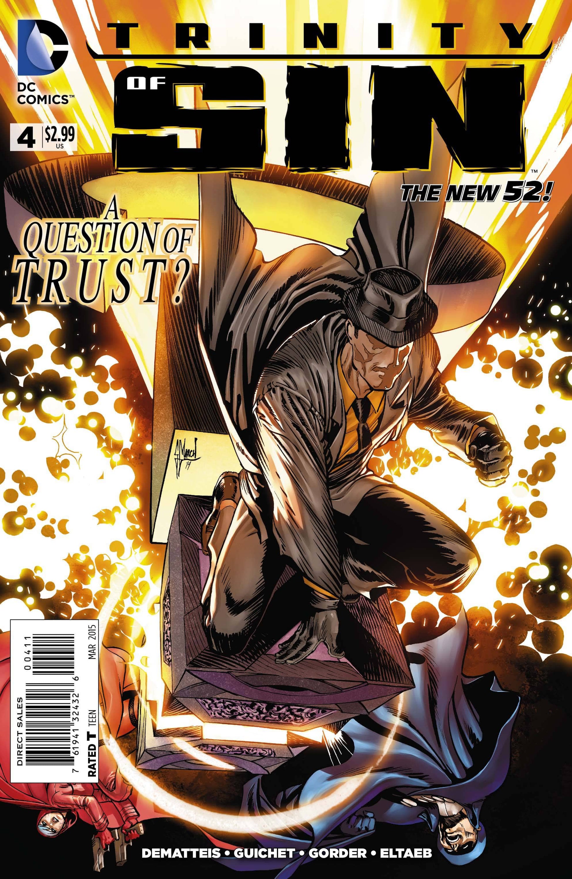 DC Comics COMIC BOOK Trinity of Sin #4 - CVR A (VF/NM)